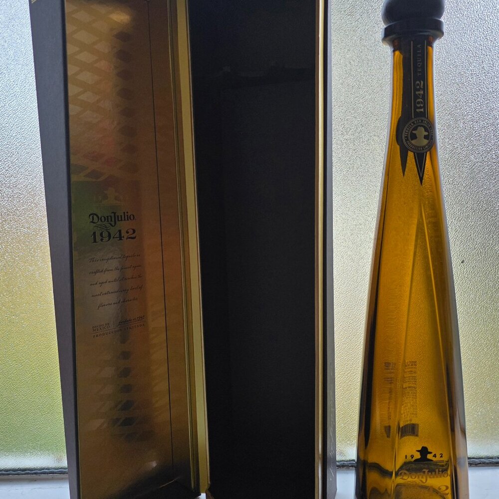 Don Julio 1942 Bottles with Box **EMPTY** There are currently 2 available.